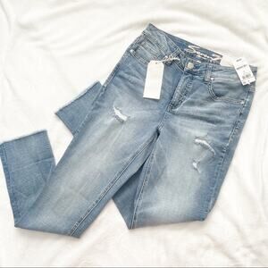 Seven7 jeans slim straight boyfriend fixture limited edition denim size 4 NWT